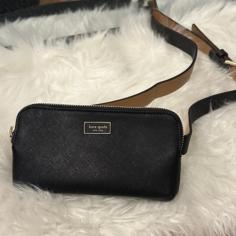 Kate Spade Black Leather Crossbody